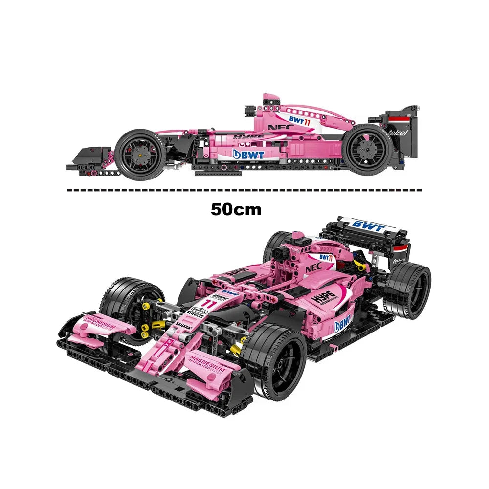 BWT Alpine F1 Racing Team Car Building Blocks 1116PCS MOC Formula 1 Bricks BWT Alpine F1 / 1116 Pieces Building Blocks