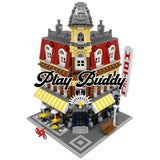 Café Corner Creator Building Blocks 2058PCS w/ 3 Figures (10182) ABS Kit Cafe Corner Building Blocks