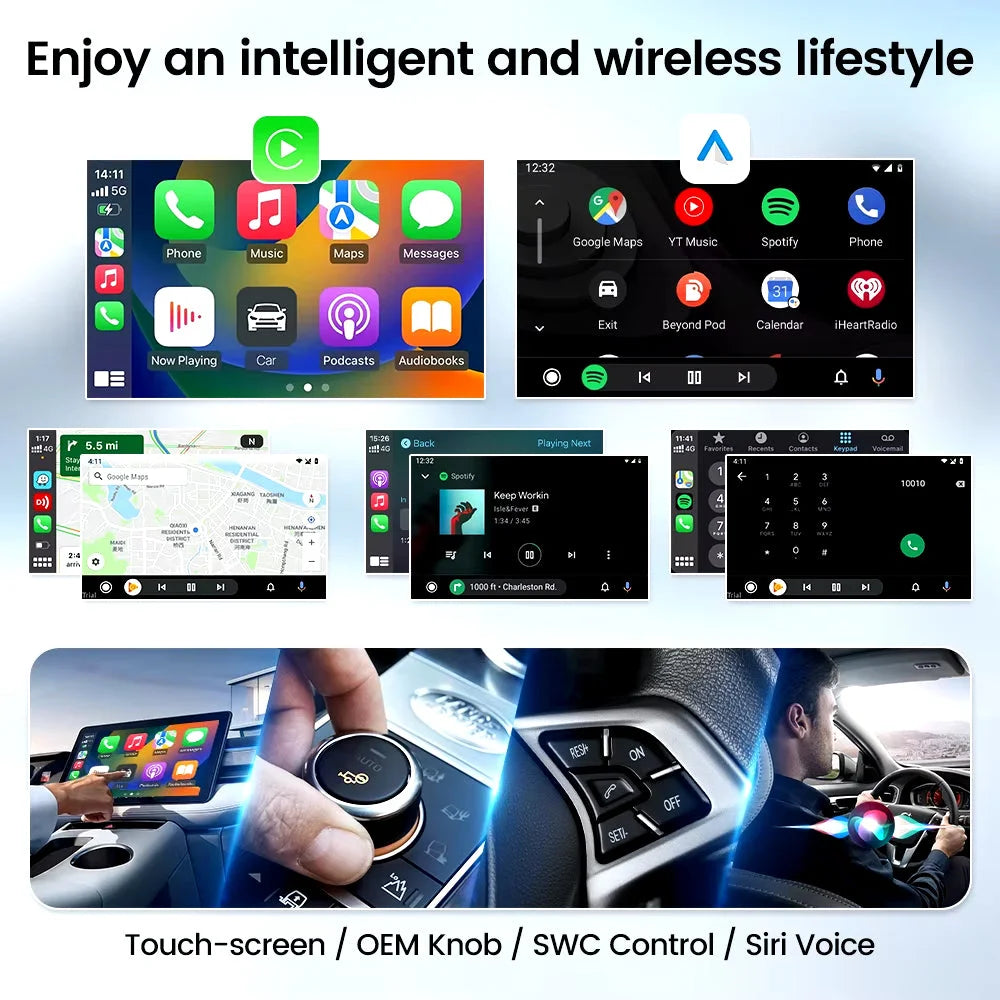 Carlinkit 5.0 2Air Wireless Apple CarPlay / Android Auto Module Adapter Carlinkit 5.0 2Air Apple CarPlay & Android Auto
