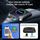 CarlinKit Android 13 Wireless CarPlay AI Box Android Auto LED Multimedia Player Apple CarPlay & Android Auto