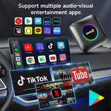 CarlinKit Android 13 Wireless CarPlay AI Box Android Auto LED Multimedia Player Apple CarPlay & Android Auto