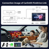 CarlinKit FireDrive CarPlay to HDMI Cable Adapter for Fire TV Stick Streaming CarlinKit FireDrive Apple CarPlay &