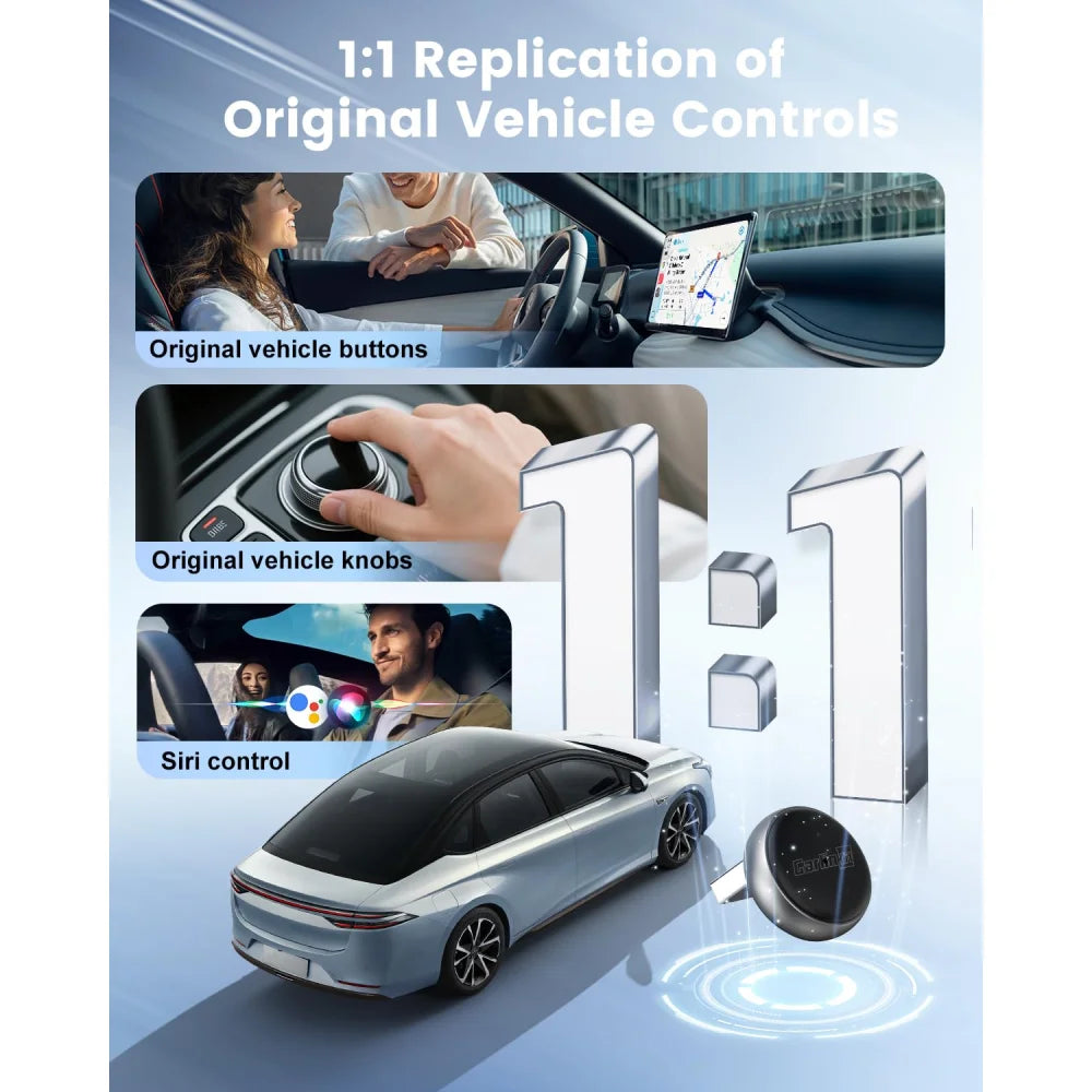 CarlinKit Mini Ultra 3 CarPlay & Android Auto Adapter OEM Wired To Wireless CarlinKit Mini Ultra 3 Apple CarPlay &