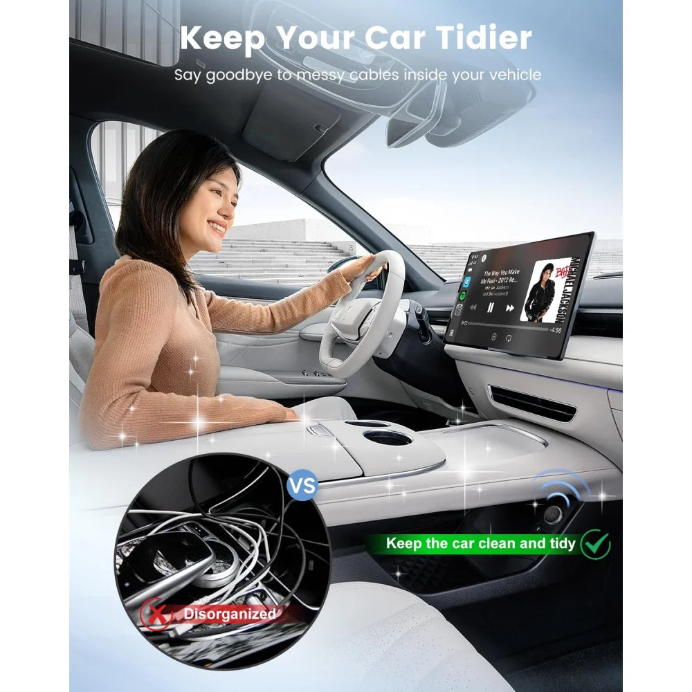 CarlinKit Mini Ultra 3 CarPlay & Android Auto Adapter OEM Wired To Wireless CarlinKit Mini Ultra 3 Apple CarPlay &