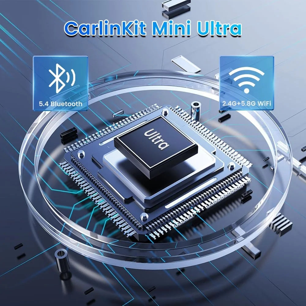 CarlinKit Mini ULTRA Wireless Apple CarPlay & Android Auto Adapter CarlinKit Mini ULTRA Apple CarPlay & Android Auto