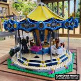 Carousel (10257) 2670PCS Building Blocks w/ 6 Mini Figures Carousel Building Blocks