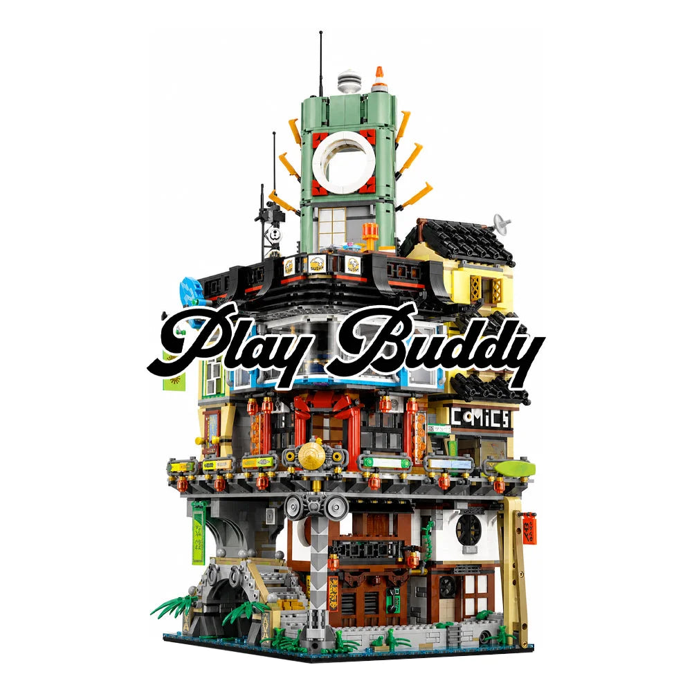 City (70620) 4867PCS Building Blocks Assembly Bricks w/ 16 Figures - City - Building Blocks