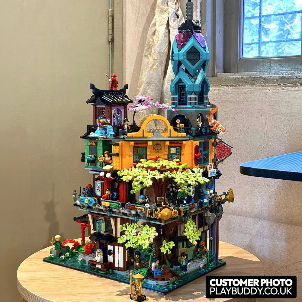 City Gardens (71741) 5686PCS Building Blocks w/ 19 Figures - City Gardens - Building Blocks