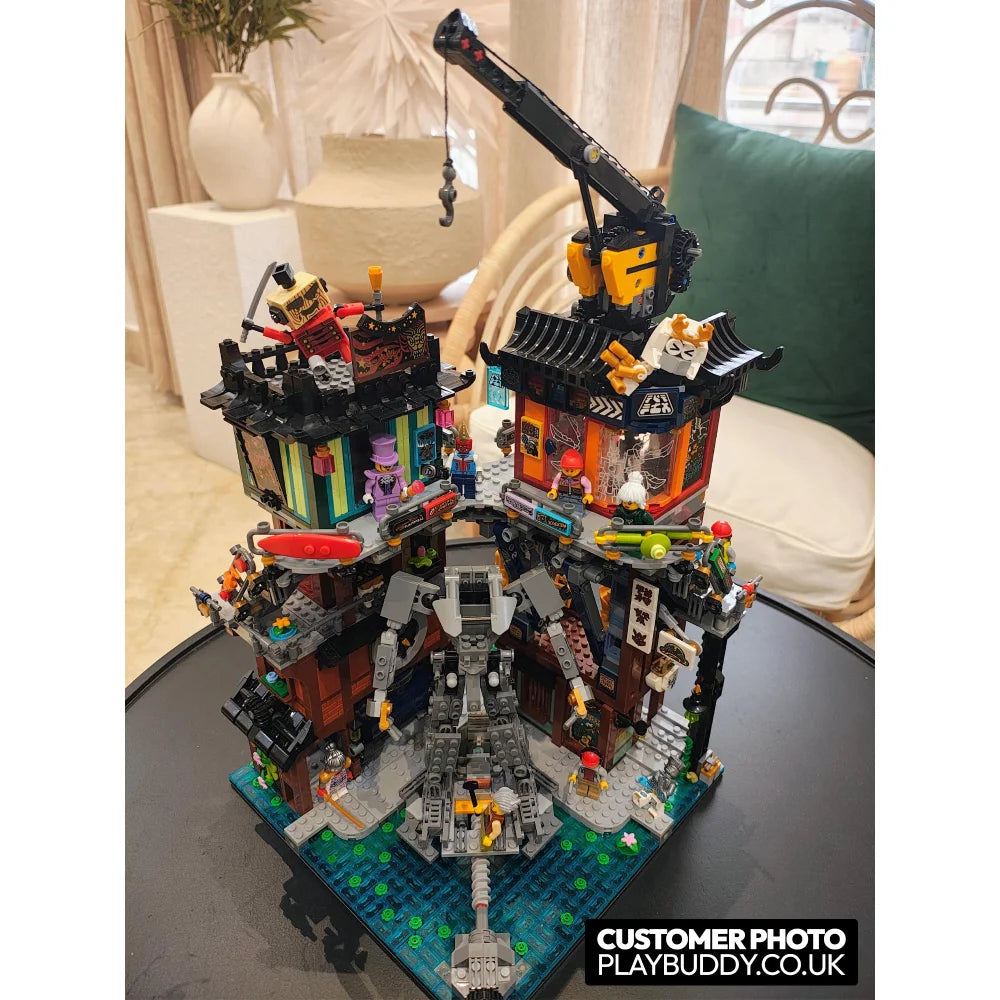 City Workshops (71837) 3244PCS High-Quality MOC Building Blocks w/ 10 Figures City Workshops / 3244 Pieces Building