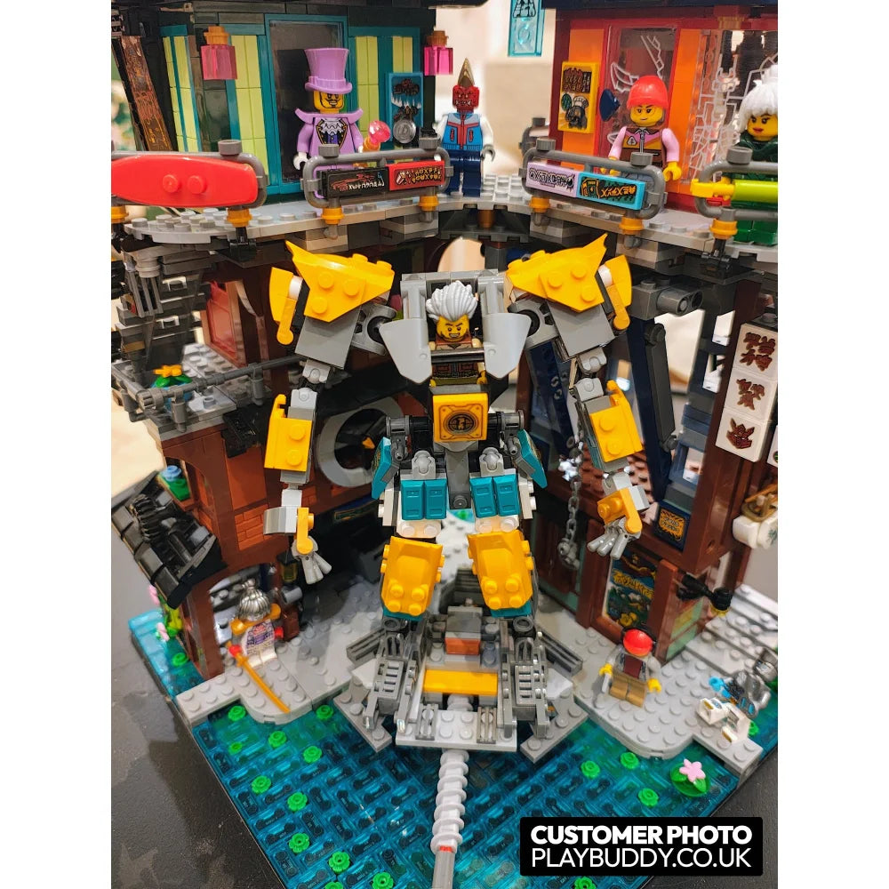 City Workshops (71837) 3244PCS High-Quality MOC Building Blocks w/ 10 Figures City Workshops / 3244 Pieces Building