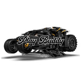 DC Batman Batmobile Tumbler 2049PCS Building Blocks MOC Bricks with Figures Batmobile Tumbler / 2049 Pieces Building
