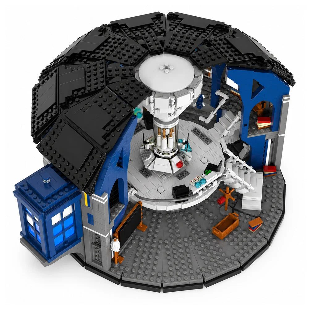 Doctor Who 12th Doctor Tardis 3477PCS Building Blocks MOC Assembly Bricks - 12th Doctor Tardis - Building Blocks