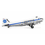 Douglas DC-3 PAN AM Airliner (11378) 1903PCS Building Blocks w/ 4 Figures - Douglas DC-3 PAN AM Airliner - Building