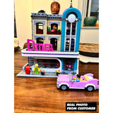 Downtown Diner Building Blocks 2488PCS + 6 Figures (10260) ABS Kit Downtown Diner Building Blocks