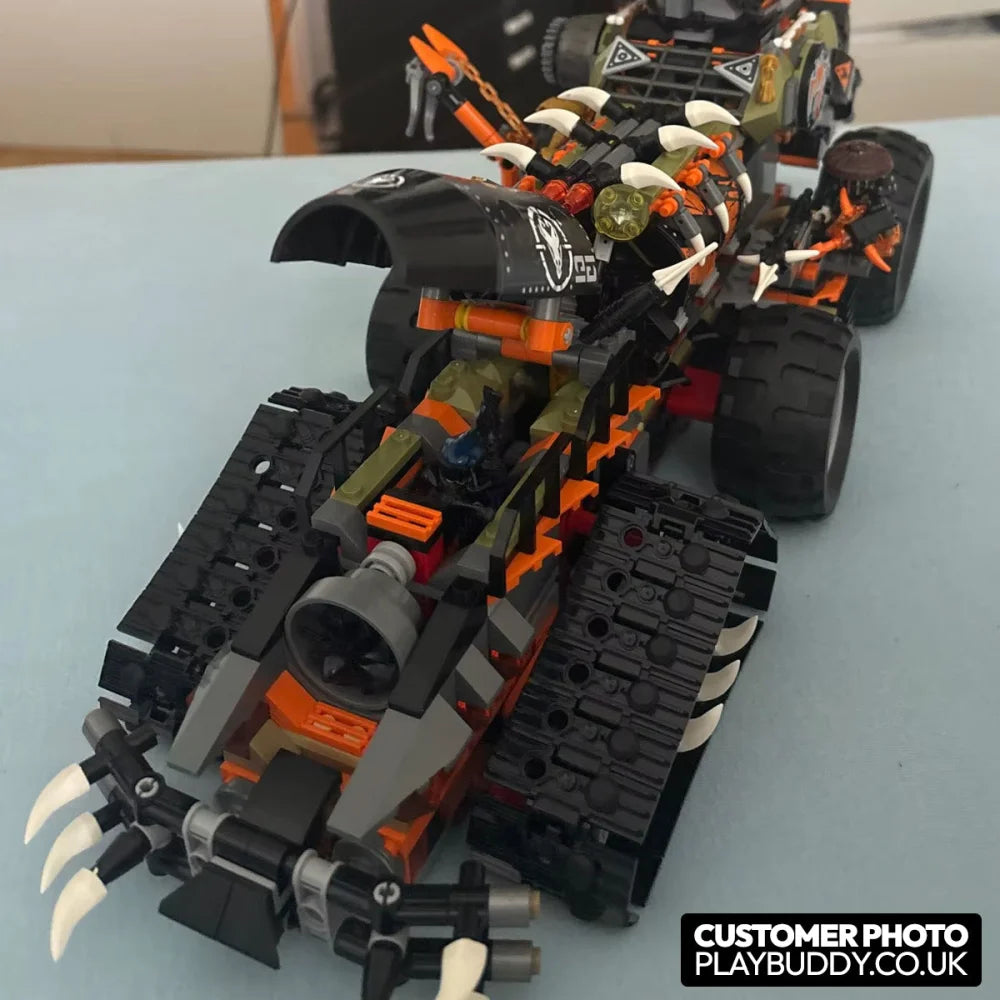 Dragon Hunters’ Dieselnaut Tank (70654) 1179PCS w/ Mini Figures Dieselnaut Tank / 1179 Pieces Building Blocks