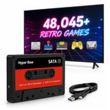 500GB Portable Gaming HDD 48,000+ Retro & AAA Games for PC - 500GB Gaming HDD - Game Consoles