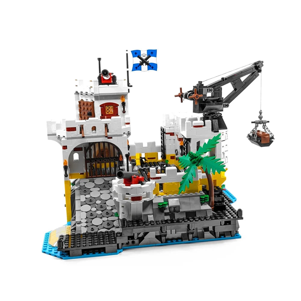 Eldorado Fortress (10320) 2509PCS Building Blocks w/ Pirate Ship & 8 Figures Eldorado Fortress / Included Building