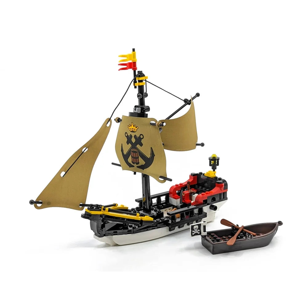 Eldorado Fortress (10320) 2509PCS Building Blocks w/ Pirate Ship & 8 Figures Eldorado Fortress / Included Building
