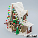 Elf Club House (10275) 1197PCS Christmas Building Blocks Gift w/ 4 Mini Figures Elf Club House Building Blocks