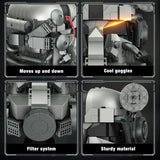 Fallout 76 T-60 Power Armor Helmet Building Blocks 1088PCS MOC Bricks Gaming T-60 Power Armor Helmet Building Blocks