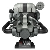 Fallout 76 T-60 Power Armor Helmet Building Blocks 1088PCS MOC Bricks Gaming T-60 Power Armor Helmet Building Blocks