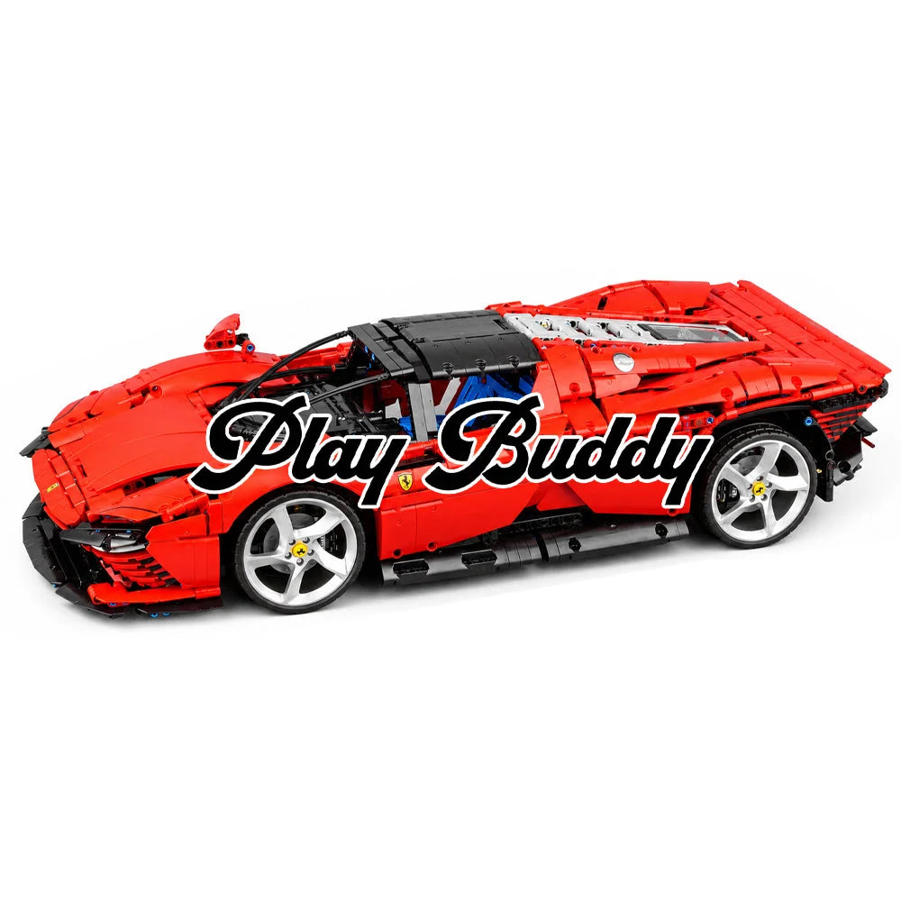 Ferrari Daytona SP3 (42143) 3778PCS Building Blocks Assembly Bricks - Ferrari Daytona SP3 - Building Blocks
