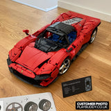Ferrari Daytona SP3 (42143) 3778PCS Building Blocks Assembly Bricks - Ferrari Daytona SP3 - Building Blocks