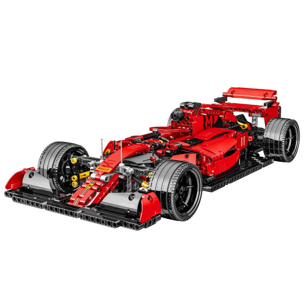 Ferrari F1 SF90 Technic Toy Car Model 1200PCS Building Blocks Formula One 1 Gift 1200 + / Ferrari F1 SF90 Building