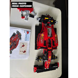 Ferrari F1 SF90 Technic Toy Car Model 1200PCS Building Blocks Formula One 1 Gift 1200 + / Ferrari F1 SF90 Building