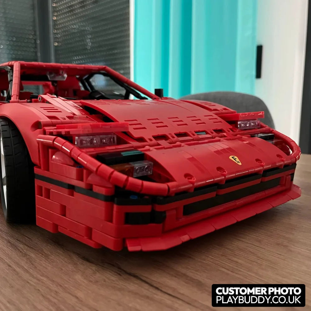 Ferrari F40 1:8 Scale Technic 4026PCS Building Blocks MOC Assembly Bricks Ferrari F40 / 4026 Pieces Building Blocks