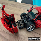 Ferrari F40 1:8 Scale Technic 4026PCS Building Blocks MOC Assembly Bricks Ferrari F40 / 4026 Pieces Building Blocks