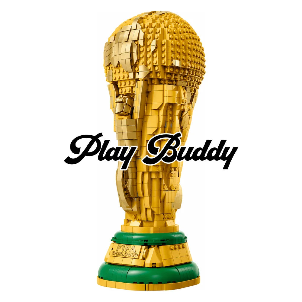 FIFA World Cup Trophy (43020) 2842PCS Building Blocks Assembly Bricks - FIFA World Cup Trophy - Building Blocks