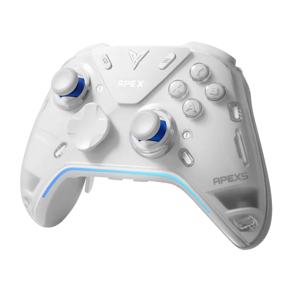 Flydigi Apex 5 Elite Controller Hall Sticks Hall Effect Triggers RGB Gamepad Controller Gaming Controller