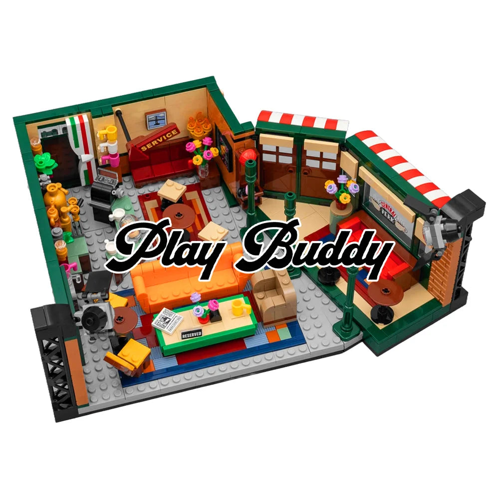 Friends Central Perk (21319) 1070PCS Building Blocks w/ Figures Central Perk Building Blocks