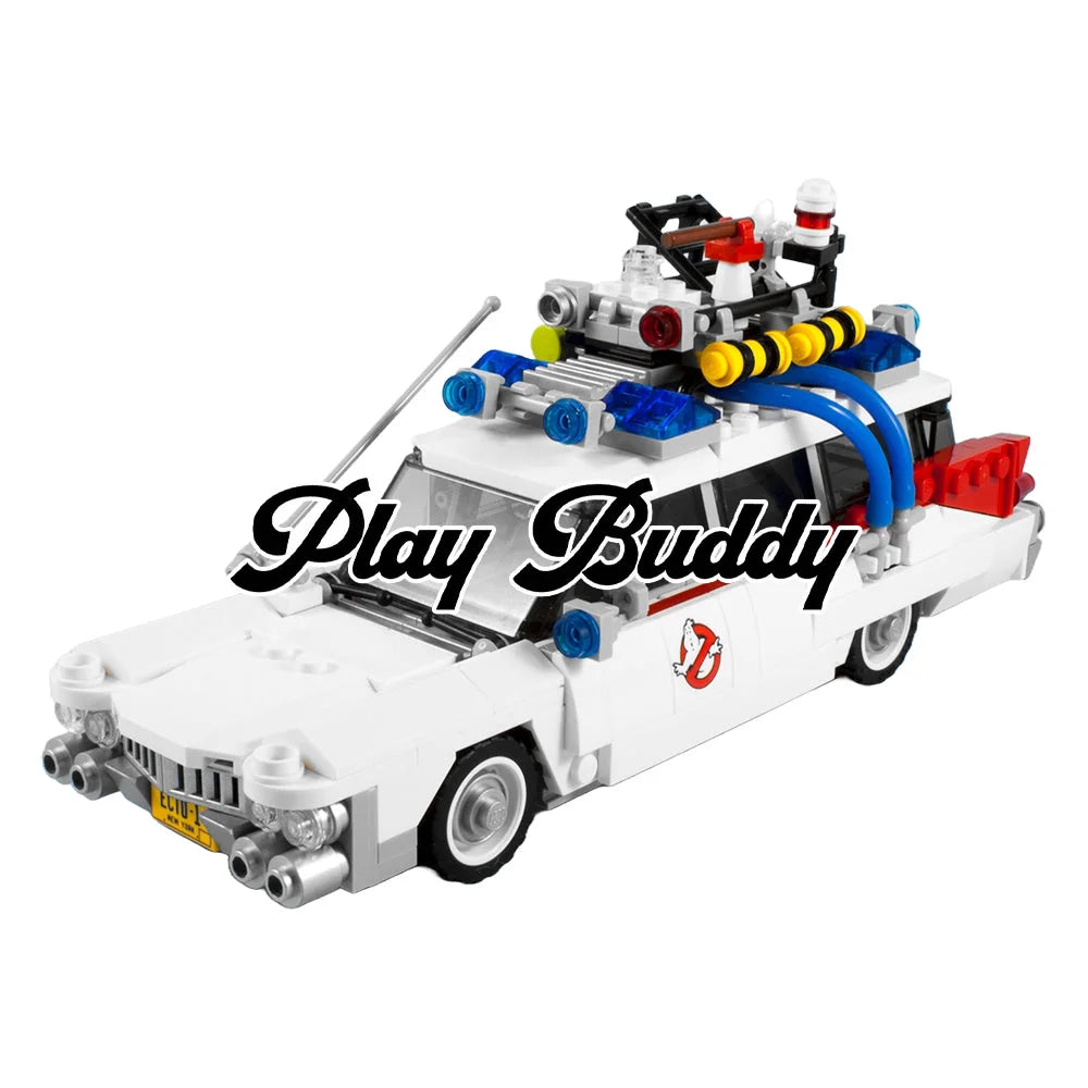 Ghostbusters Ecto-1 (21108) Building Blocks w/ 4 Mini Figures Ghostbusters Ecto-1 Building Blocks