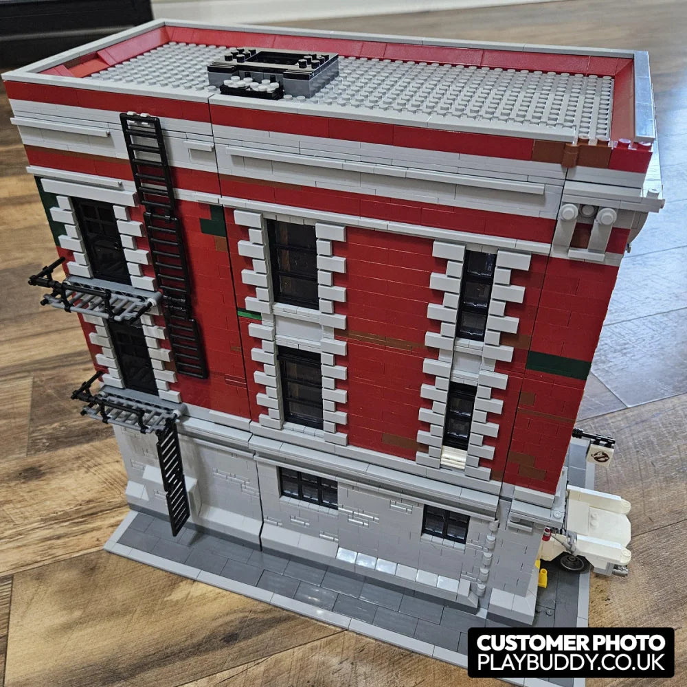 Ghostbusters Firehouse Headquarters (75827) 4634PCS Building Blocks w/ 9 Figures - Ghostbusters Firehouse Headquarters