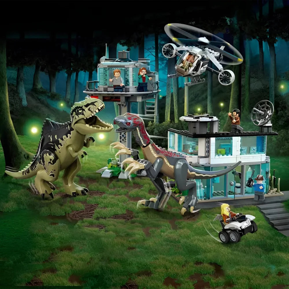 Giganotosaurus & Therizinosaurus Attack (76949) Building Blocks w/ Figures Giganotosaurus & Therizinosaurus Attack