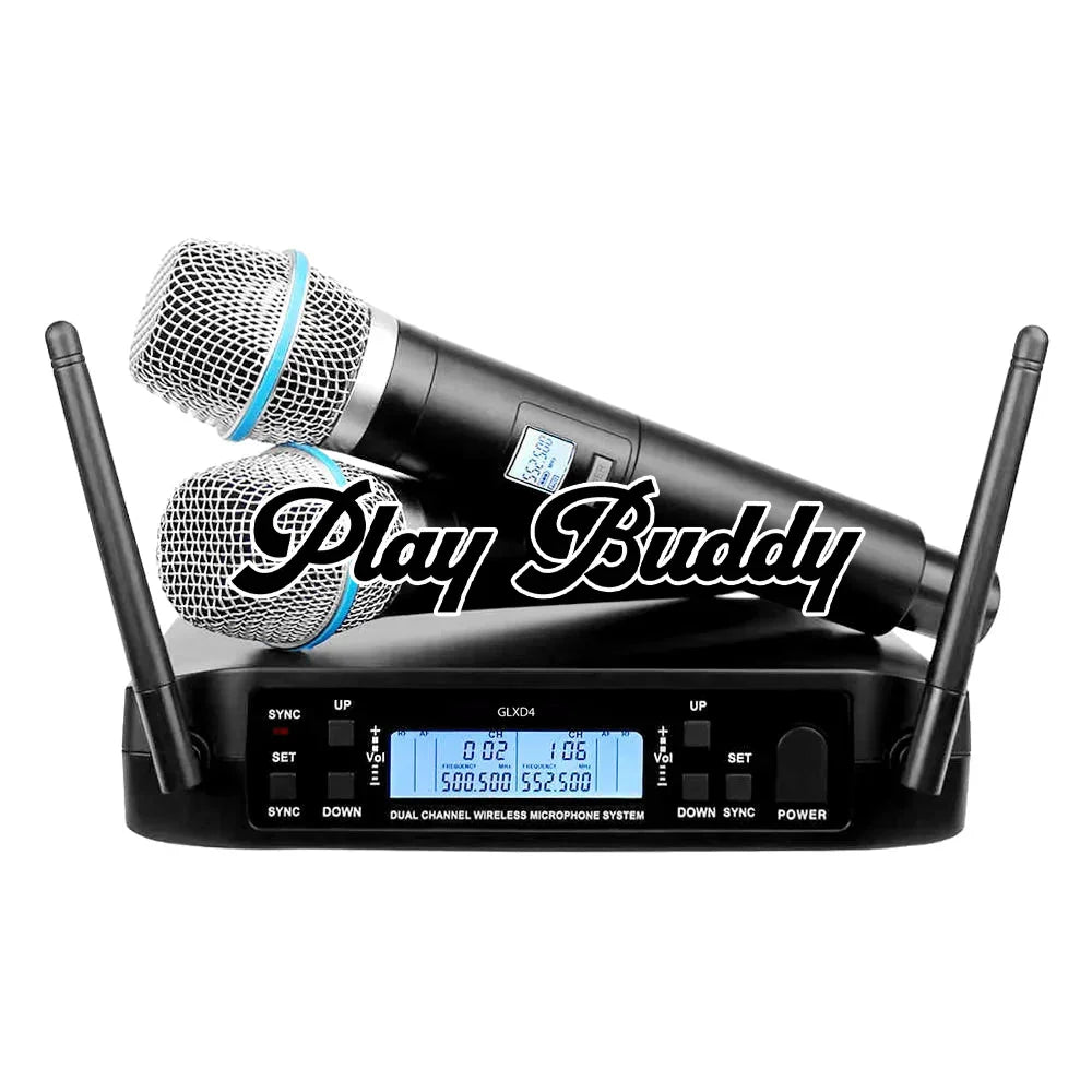 GLXD4 BETa87A Professional Wireless Microphone UHF System w/ 2 Mics GLXD4 BETa87A Microphone