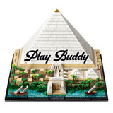 The Great Pyramid Of Giza Building Blocks 1476PCS DIY Assembly Bricks Great Pyramid Of Giza Building Blocks