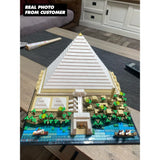 The Great Pyramid Of Giza Building Blocks 1476PCS DIY Assembly Bricks Great Pyramid Of Giza Building Blocks