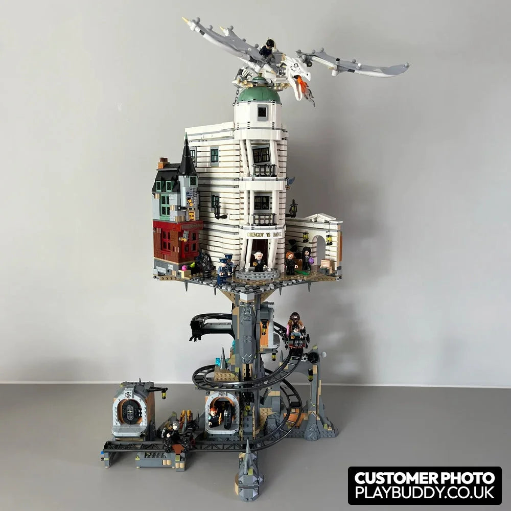 Gringotts Wizarding Bank (76417) 4803PCS Building Blocks w/ Figures Gringotts Wizarding Bank Building Blocks