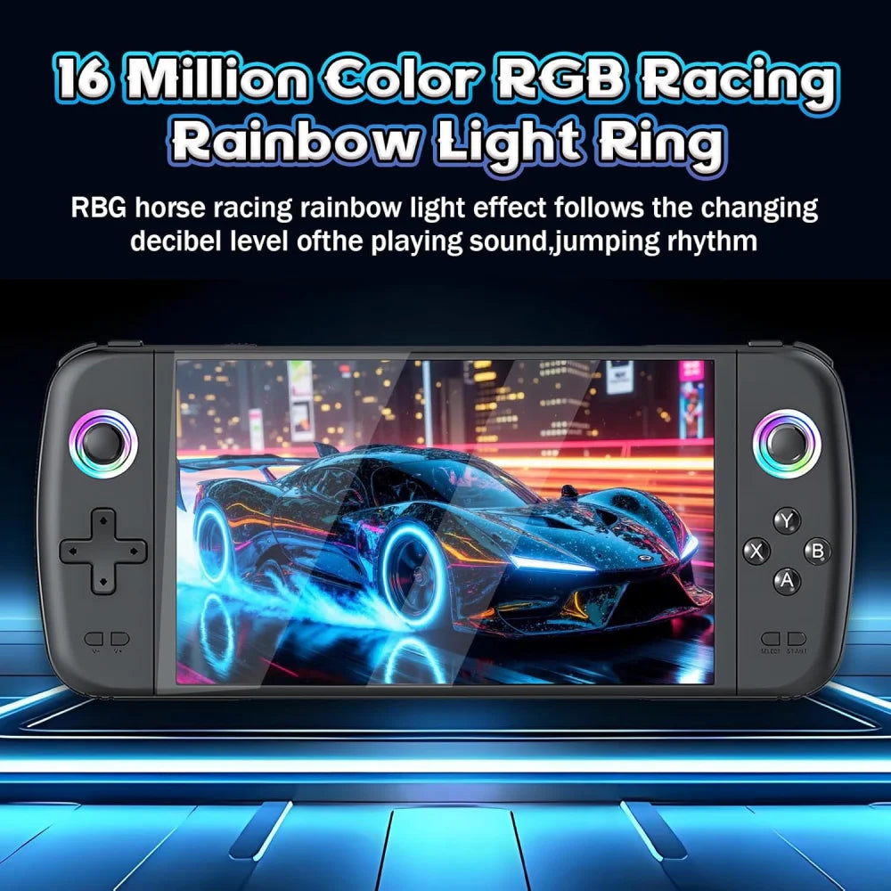 Handheld Game Console 7 Inch 256GB 40000+ Retro Games 30+ Emulators Game Console