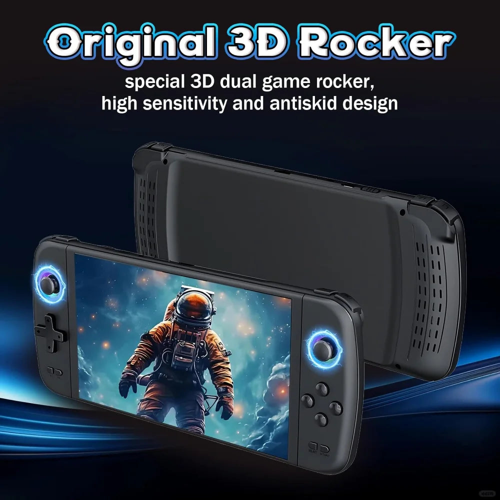 Handheld Game Console 7 Inch 256GB 40000+ Retro Games 30+ Emulators Game Console