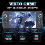 Handheld Game Console 7 Inch 256GB 40000+ Retro Games 30+ Emulators Game Console