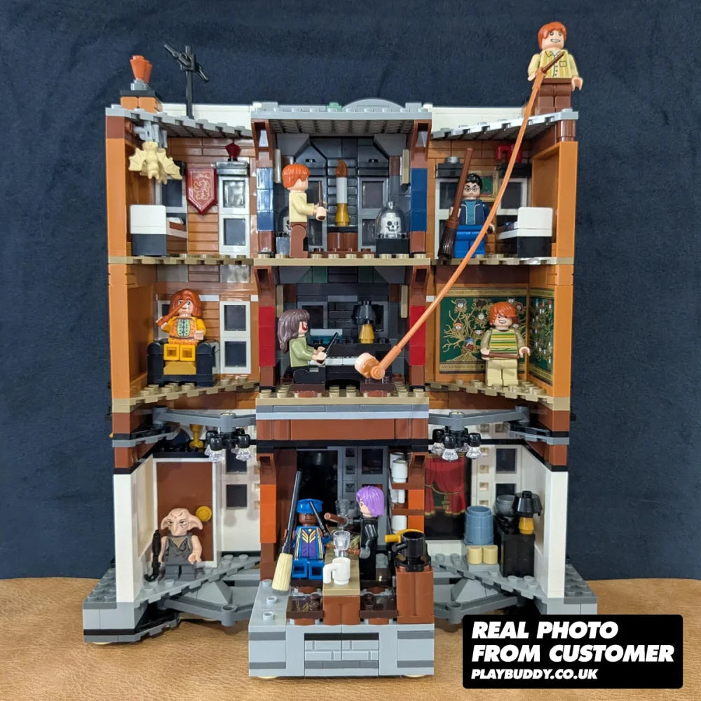 Harry Potter 12 Grimmauld Place (76408) Building Blocks w/ Minifigures 12 Grimmauld Place / 1083 Pieces Building Blocks