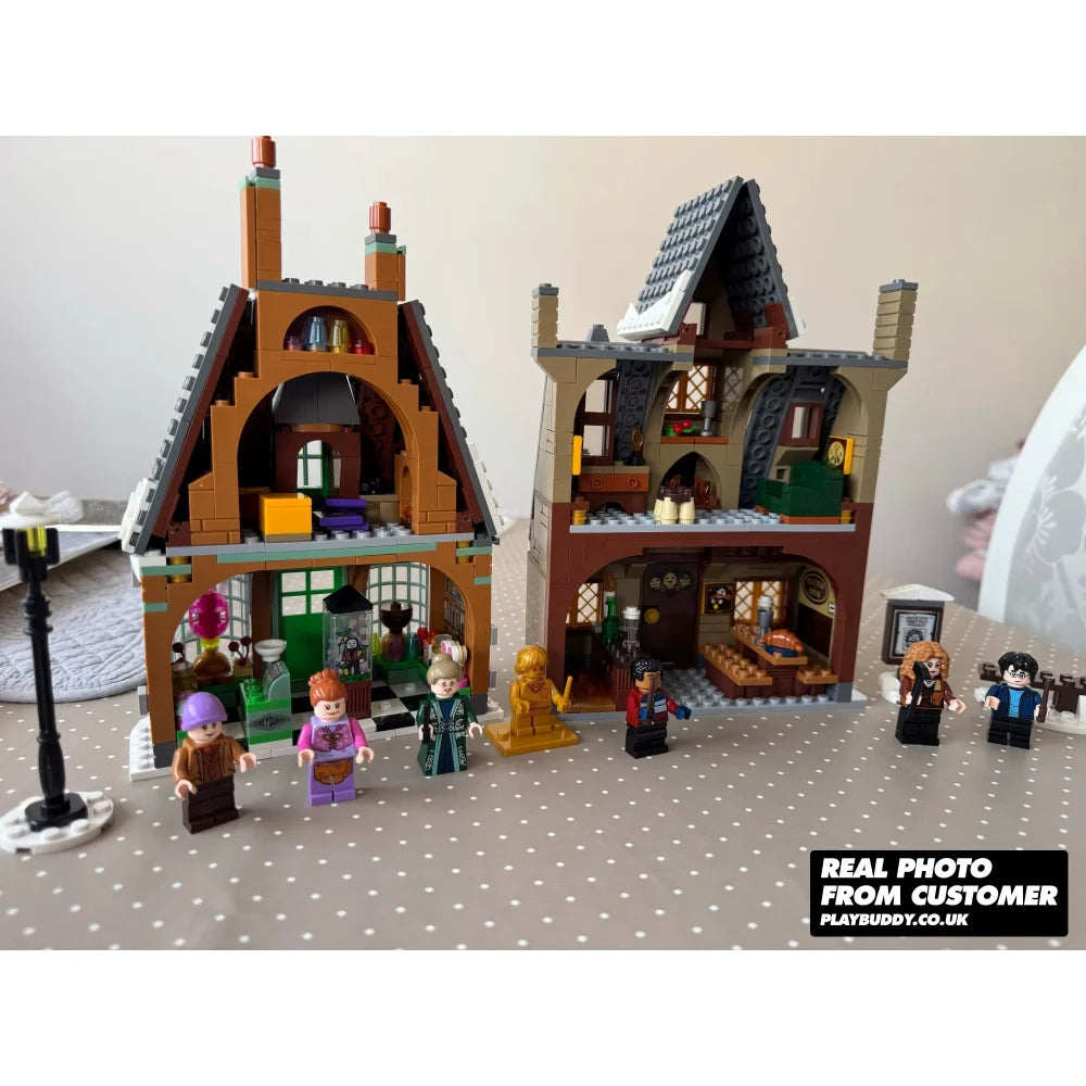 Harry Potter Hogsmeade Village Visit Building Blocks Set 851PCS Assembly Bricks Hogsmeade Village Visit Building Blocks