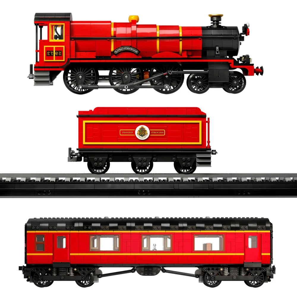 Hogwarts Express Steam Train (76405) 5129PCS Building Blocks w/ 20 Figures - Hogwarts Express Steam Train - Building