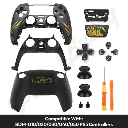 Hogwarts Legacy Replacement Shell Cover Case for PS5 DualSense Controllers Hogwarts Legacy Game Controller Accessories