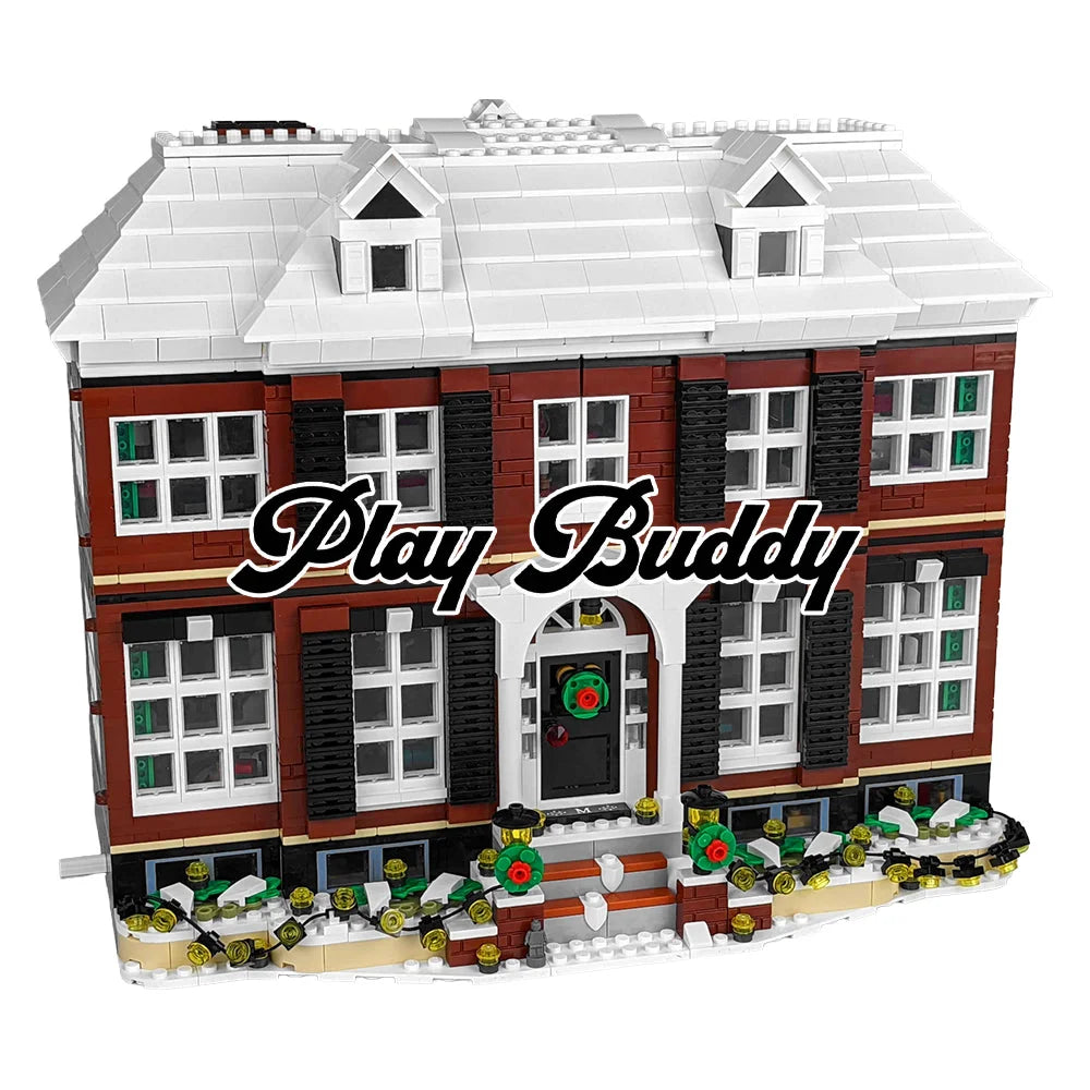 Home Alone Mansion (21330) 3955PCS Building Blocks w/ 5 Figures Home Alone Mansion Building Blocks