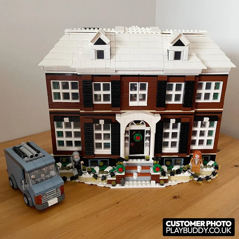 Home Alone Mansion (21330) 3955PCS Building Blocks w/ 5 Figures Home Alone Mansion Building Blocks